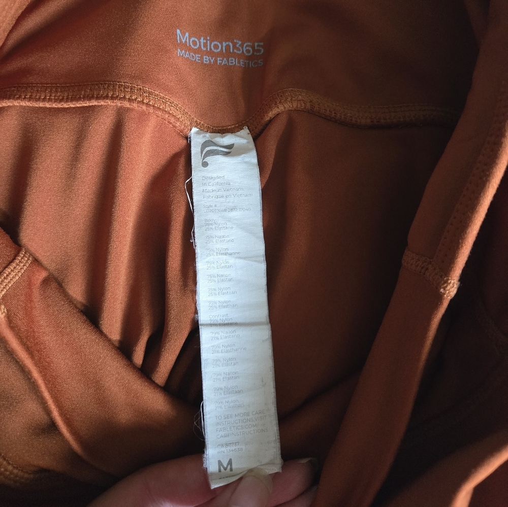 Fabletics Motion360 Seamless Leggings With Pockets Size M - Picture 6 of 7